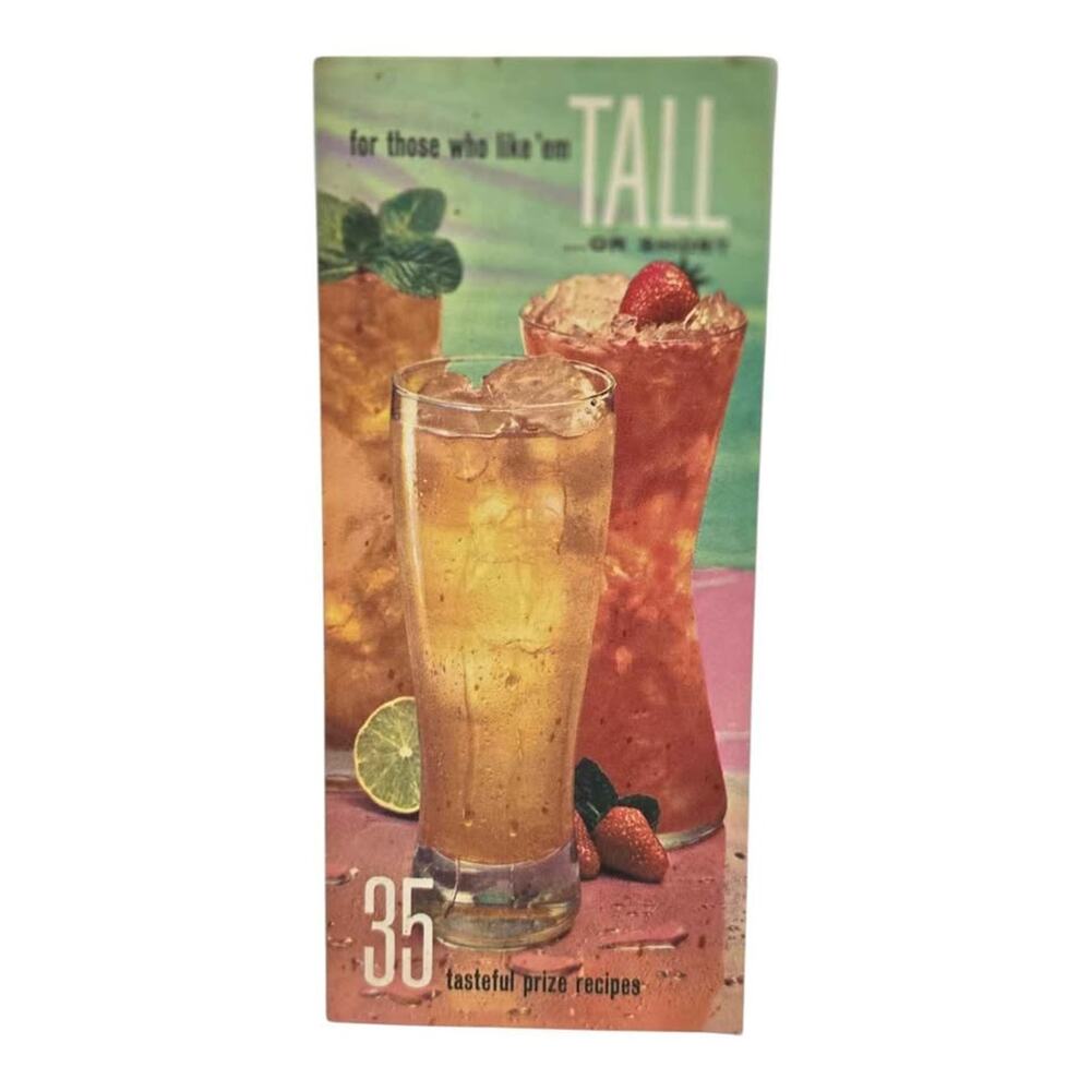 Vintage 1961 Southern Comfort "35 Tasteful Prize Recipes" Booklet